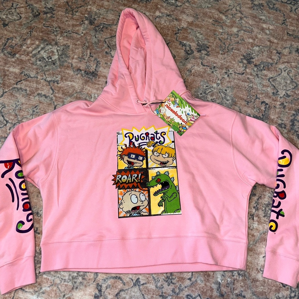 Pink Rugrats Graphic Hoodie